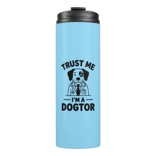 Trust Me I’m a Dogtor Thermosbeker (Voorkant)