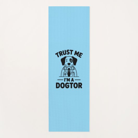 Trust Me I’m a Dogtor Yogamat (Voorkant)