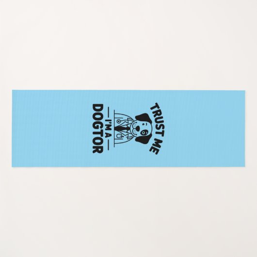 Trust Me I’m a Dogtor Yogamat (Voorkant (horizontaal))
