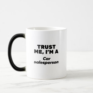 Trust Me, I'm a Car Salesperson Magische Mok
