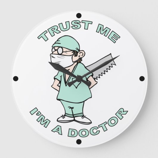 Trust me, I'm a Doctor Grote Klok (Voorkant)