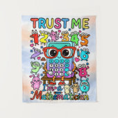 Trust Me Im a Mathematician Cute Poster Wandkleed (Voorkant)