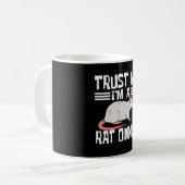 Trust Me I'm A Rat Owner Koffiemok (Voorkant links)