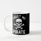 Trust Me I'm A Rate - Funny Skull Crossbones Boote Koffiemok (Links)