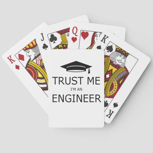 Trust me I'm an engineer(birrete).pdf Speelkaarten (Achterkant)