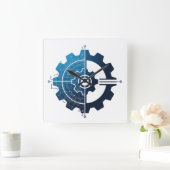 Trust Me, I'm an Engineer – Engineering Wall Clock Vierkante Klok (Huis)