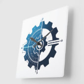 Trust Me, I'm an Engineer – Engineering Wall Clock Vierkante Klok (Hoek)