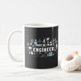 TRUST ME, I'M AN ENGINEER feat Maxwell Gleichungen Koffiemok
