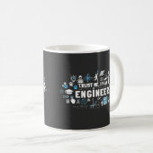 TRUST ME, I'M AN ENGINEER feat Maxwell Gleichungen Koffiemok (Voorkant rechts)