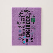 TRUST ME, I'M AN ENGINEER feat Maxwell Gleichungen Legpuzzel (Verticaal)