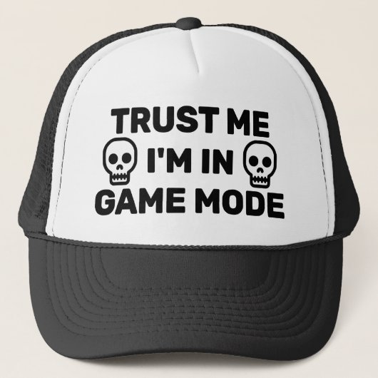 Trust Me - I'm In Game Mode™ Trucker Hat Pet (Voorkant)