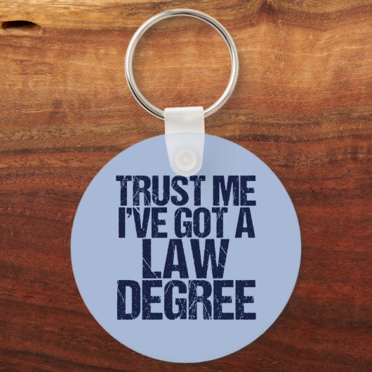 Trust Me Lawyer Sleutelhanger (Achterkant)