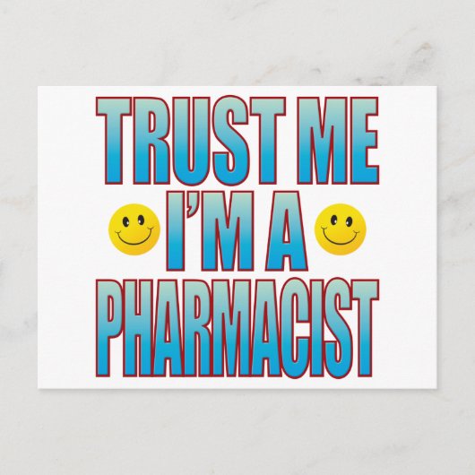 Trust Me Pharmacist Life B Briefkaart (Voorkant)