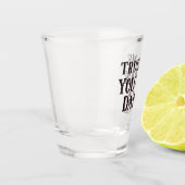 Trust Me You Can Dance - Wodka Grappig Quote Shot Glas (Links)