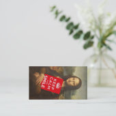 Trust Mona Lisa's Motto Visitekaartje (Staand voorkant)