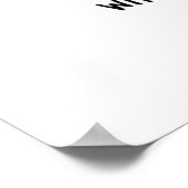 Trust Motivational Quote Wall Print (Hoek)