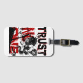 Trust No One Bagagelabel (Voorkant (horizontaal))