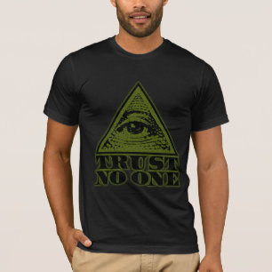 Trust No One ( gedempte blik) T-shirt