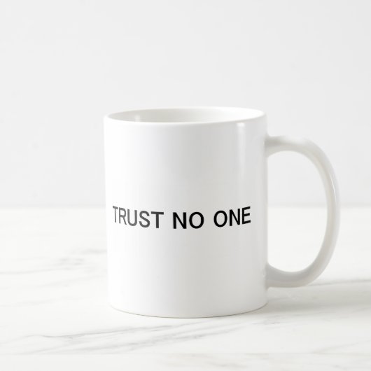 Trust No One Koffiemok (Rechts)