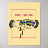 Trust No One Poster (Voorkant)