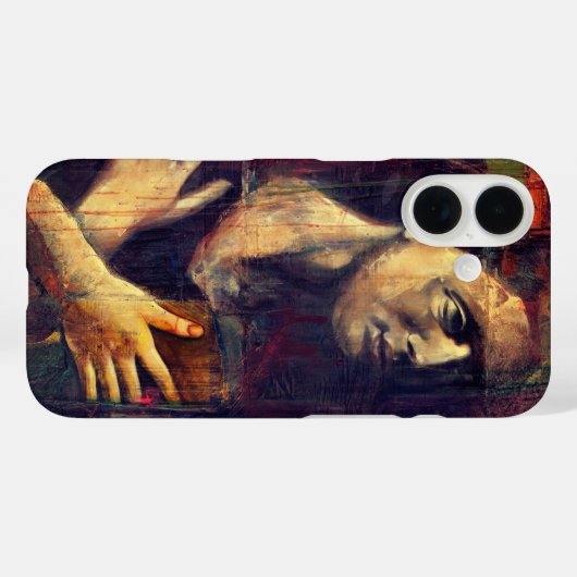 "Trust" Olieverfschilderij kunstwerk Case-Mate iPhone Case (Achterkant (horizontaal))