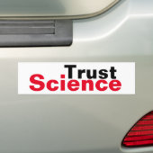 Trust Science Bumpersticker (Op auto)