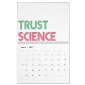 trust science Calendar Kalender (Mar 2027)
