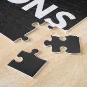 TRUST SCIENCE NOT MORONS LEGPUZZEL (Zijkant)