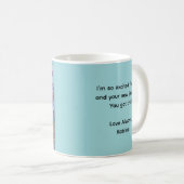 Trust The Magic of New Beginnings Personalized Mug Koffiemok (Voorkant rechts)