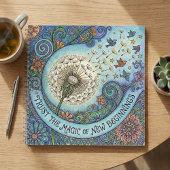 Trust The Magic of New Beginnings Spiral Notebook Notitieboek