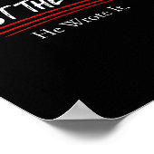 Trust The Plan Christian Men And Women Of Faith Gr Poster (Hoek)