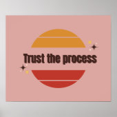 Trust the Process Poster (Voorkant)