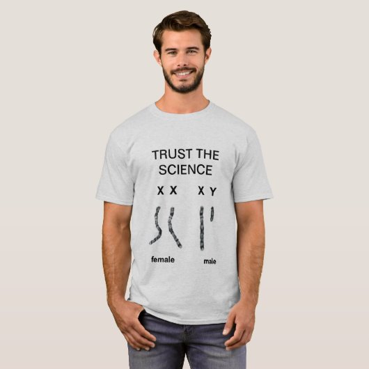 Trust the Science T-shirt (Voorkant volledig)