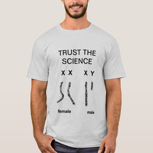 Trust the Science T-shirt (Voorkant)