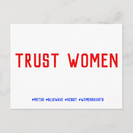 Trust Women Briefkaart
