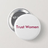 Trust Women Ronde Button 5,7 Cm (Voorkant /achterkant)