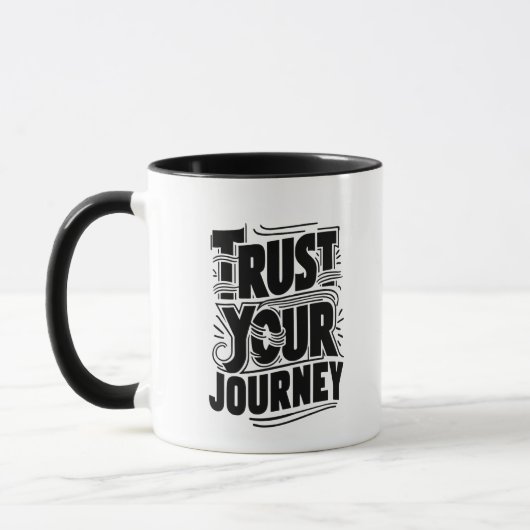 Trust Your Journey Vertical Typography Art Mok (Links)