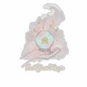 Trust Your Magic Sticker - Mystical Boho Celestial (Voorkant)