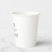 Trust Your Next Step Paper Cup Papieren Bekers (Links)