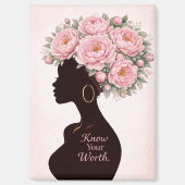 Trust Your Timing Inspirational Magnet  (Voorkant)