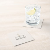 Trust Your Timing Minimal Motivational Coaster Kartonnen Onderzetters (Insitu)