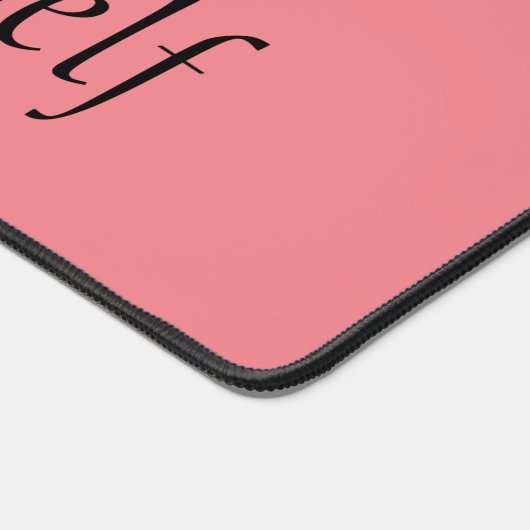 'Trust Yourself' - Black Lettering Bureaumat (Hoek)