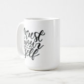 Trust yourself mug koffiemok (Voorkant links)