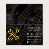 Trusted Mechanical Services for All Vehicles Visitekaartje (Buitenkant ongevouwen)