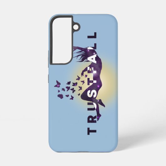 Trustfall | samsung galaxy hoesje (Achterkant)