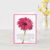 TrustintheLord Zazzle Kaart (Gele Bloem)