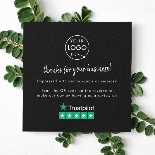Trustpilot Review ons Black Business Hartelijk dan Vierkante Visitekaartje