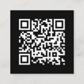 Trustpilot Review ons Black Business Hartelijk dan Vierkante Visitekaartje (Achterkant)