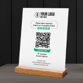 Trustpilot Reviewen QR Code Rate My Business 5 Sta Acryl Bord