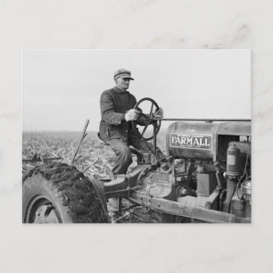 Trusty Old Tractor, 1930 Briefkaart